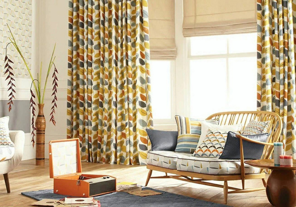 Как шторы меняют настроение в комнате