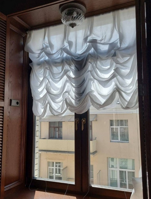Австрийские шторы на заказ